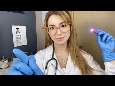 ASMR Detailed FULL BODY Medical Exam Roleplay For Tingle Immunity Eye