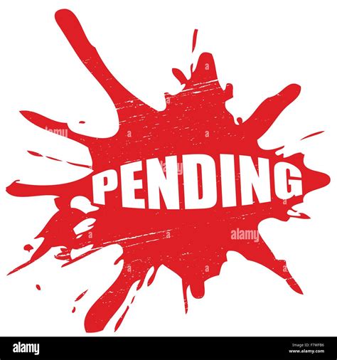 Pending Stamp Hi Res Stock Photography And Images Alamy