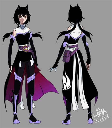 Artstation Team Rwby 7e B055 Redesign Blake Belladonna