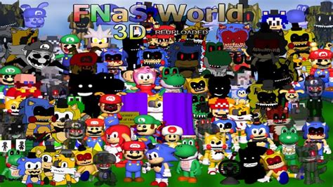 Fnas World 3d Reuploaded Demo 6 Is Going To Be Big Youtube