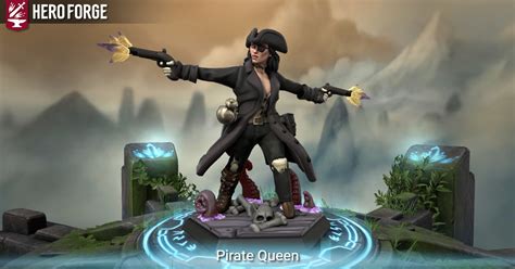 Pirate Queen Made With Hero Forge