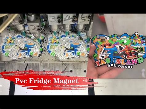 Soft Pvc Fridge Magnet Dispensing Machine Fridge Magnet Making Machine