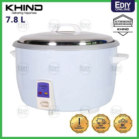 Khind Rc Rc Rice Cooker L Cups Periuk Nasi