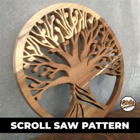 Tree of Life Scroll Saw Pattern pdf, Downloadable - Etsy