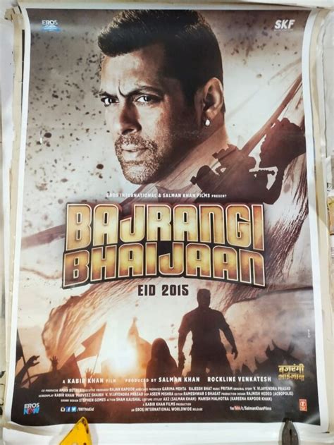 BAJRANGI BHAIJAAN BOLLYWOOD MOVIE POSTER | Bollywood Poster Studio