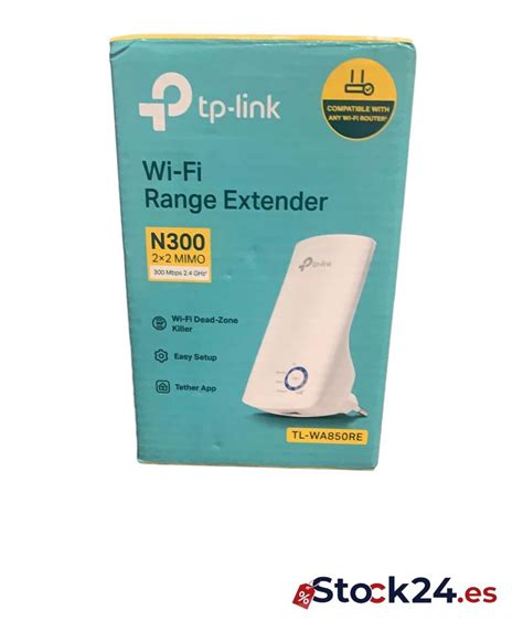 Repetidor Extensor De Red WiFi TP Link N300 Tl WA850RE Stock24