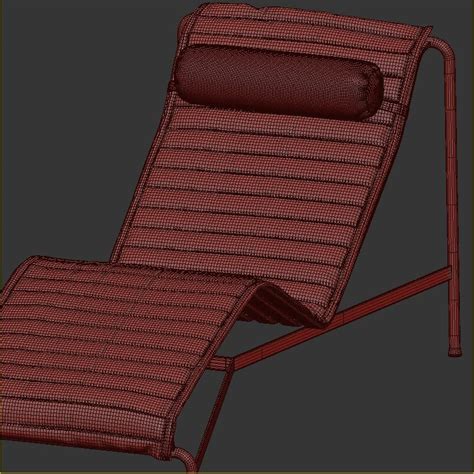 Hay Palissade Chaise Lounge Chair 3d Model By Min Khant