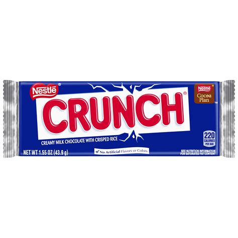 Nestle Crunch Candy Bar, 1.55 oz (43.9 g)