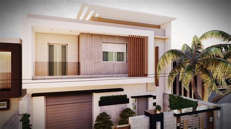 Small modern villa. :: Behance