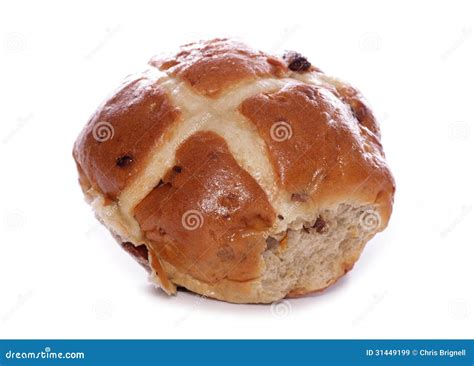 Hot Cross Bun Stock Image Image Of Cutout Bread Easter 31449199