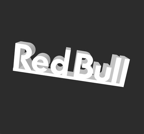 Stl File Red Bull Logo・3d Print Object To Download・cults