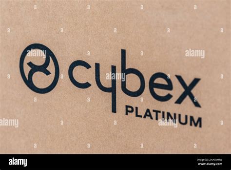 Novi Sad, Serbia - 15 January, 2023: Logo of Cybex platinum brand on ...