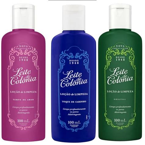 Leite De Colonia 100ml Shopee Brasil