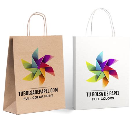 Bolsas Impresas Todo Color Tu Bolsa De Papel