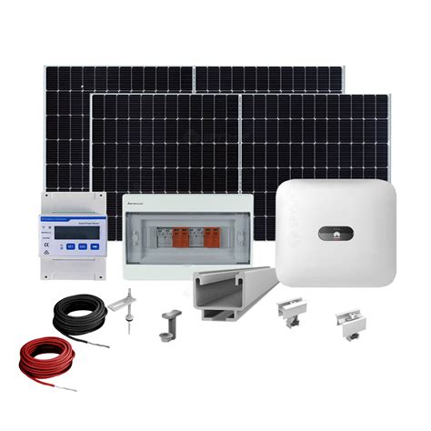 Sistem Fotovoltaic Complet 5 KW Invertor Trifazat On Grid Si 12