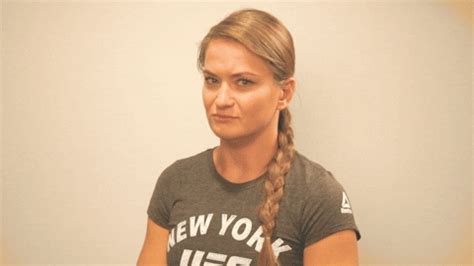 Serious Karolina Kowalkiewicz Find Share On Giphy