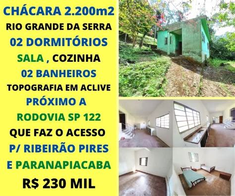 Ch Cara M Rio Gde Da Serra Divisa C Ribeir O Pires Pr X Rodovia