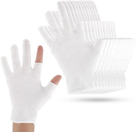 Dimeho 6 Pairs Moisturizing Cotton Gloves Touchscreen