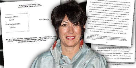 Ghislaine Maxwell Begs Court To Keep Deposition About Sex Life Sealed