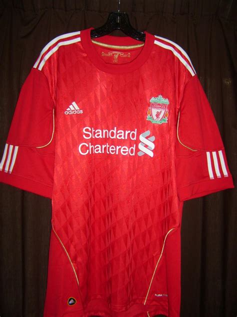 Liverpool Home Camisa De Futebol Sponsored By Standard