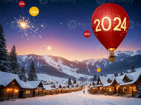 A Red Hot Air Balloon AI Generated Stock Photo At Vecteezy