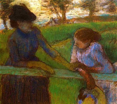 The Conversation C 1889 Edgar Degas WikiArt Org