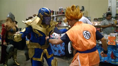 Goku vs Thanos by Johnabelcher on DeviantArt