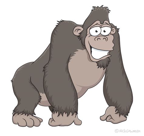Free Gorilla Cartoon Png Download Free Gorilla Cartoon Png Png Images