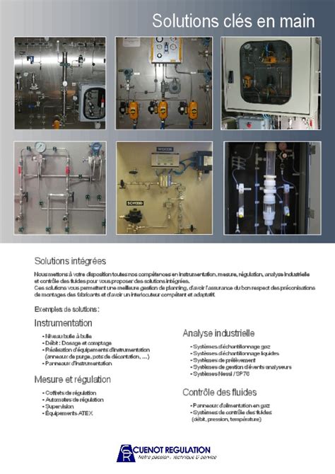 Pdf Plaquette Pr Sentation Cuenot Regulation Cuenot Regulation