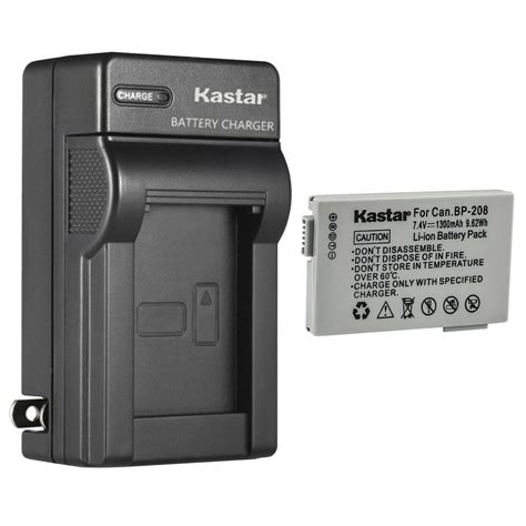 Kastar Pack Battery And Ac Wall Charger Replacement For Canon Bp