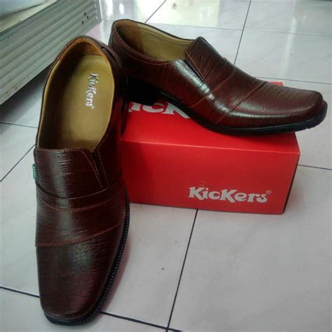 Jual Sepatu Pantofel Kickers Pantopel Dinas Pantovel Pria Kulit Asli