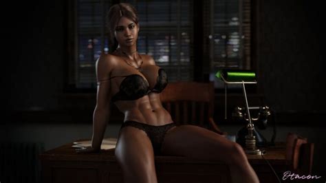 Resident Evil Porn Hentai Dark Skin Artwork African Female Female