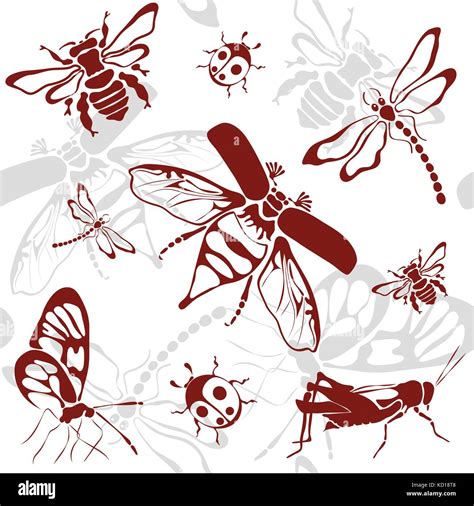 Bee Beetle Stock Vector Images Alamy