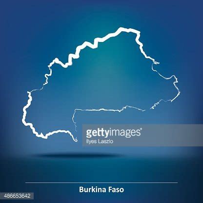 Doodle Map Of Burkina Faso Stock Clipart Royalty Free FreeImages