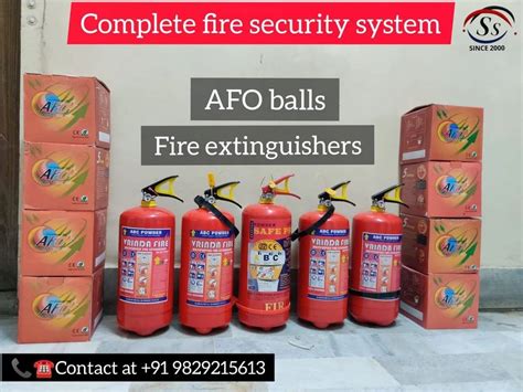 A Class 4Kg Minimax Foam Based Fire Extinguisher For Office Industrial