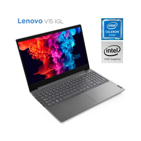 Lenovo V15 IGL Intel UHD Laptop Intel Celeron N4020 RAM 4GB HDD 1TB