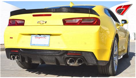 2016 2021 Camaro Ss 1le Extended Rear Spoiler Gloss Black Magg