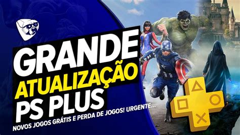 GRANDE ATUALIZAÇÃO DA PS PLUS MUITOS NOVOS JOGOS GRÁTIS e PERDA De