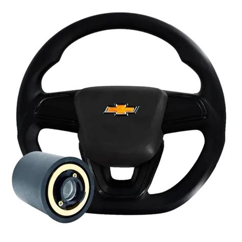 Volante Esportivo Novo Onix Preto Gm Agile Escorrega O Pre O