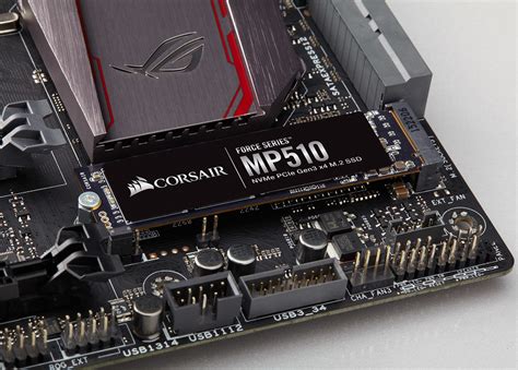 Corsair Launches New PCIe NVMe SSD The Force MP510