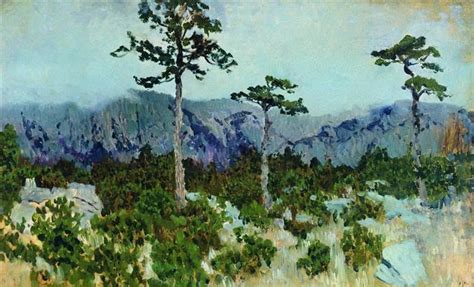 Три сосны, 1886 - Исаак Левитан - WikiArt.org
