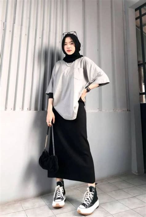 Outfit Kaos Oversize Hijab Terbaru Bikin Kaos Jogja Atelier Yuwa Ciao Jp