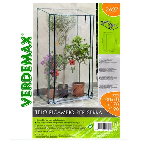 Telo Di Ricambio Verdemax Per Serra Buganvillea Yagos Shop Online