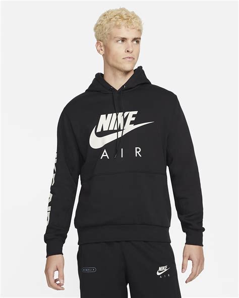 Nike Air Men S Brushed Back Fleece Pullover Hoodie Nike Gb