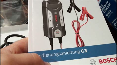 Распаковка и тест зарядника Bosch C3 - YouTube