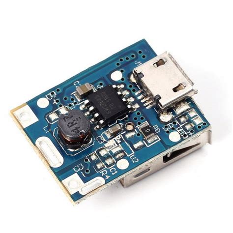 5V Step Up Power Module Lithium Battery Charging Protection Board USB