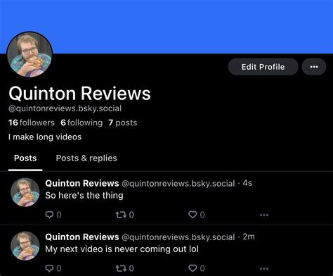 Quinton Reviews On Twitter I Just Found Out Someone Is Impersonating