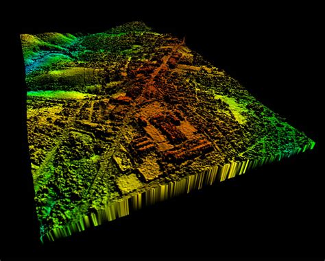 Tin Representation Of The Digital Terrain Model Dtm For The