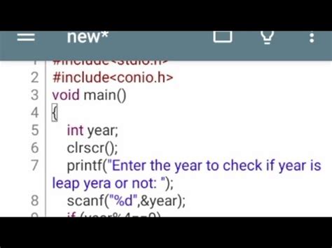 C Program To Check Leap Year Or Not Ankushcoding Ssdcbcastudent Bca