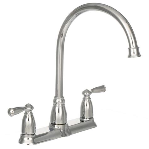 Moen Banbury High Arc Handle Standard Kitchen Faucet With Side